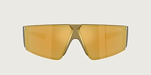 SATURNYA Sunglasses in Brown Mirror Gold | Arnette®