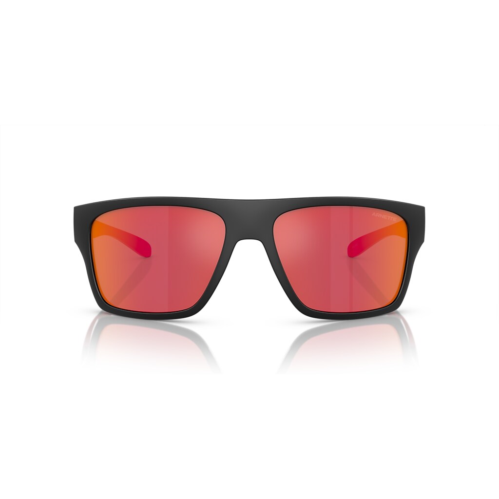 HIJIKI Sunglasses in Dark Grey Mirror Red/Yellow | Arnette®