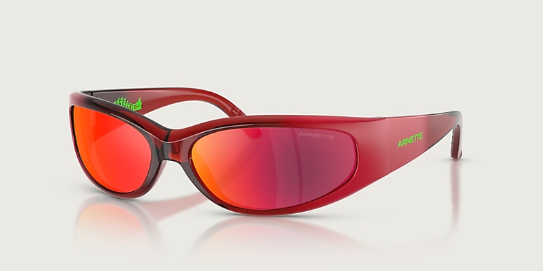 CATFISH Sunglasses in Grey Mirror Orange/Yellow | Arnette®
