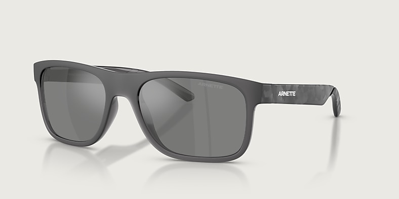 KHIM Sunglasses in Grey Mirror Silver | Arnette®