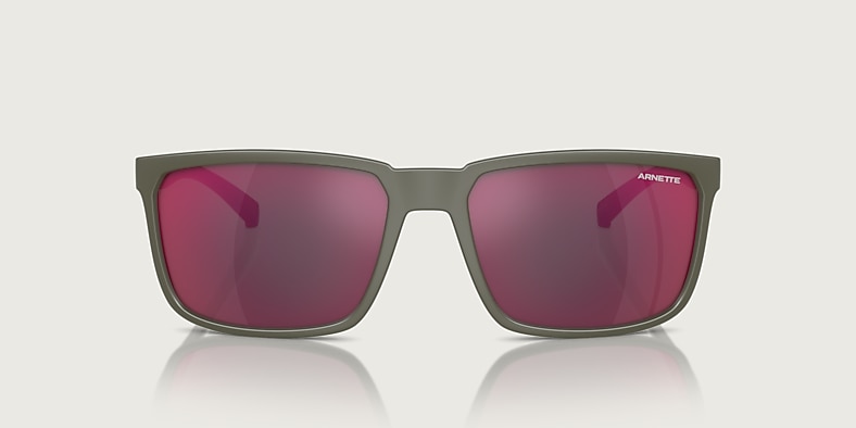 STRIPE Sunglasses in Grey Mirror Orange/Yellow | Arnette®