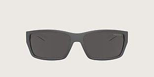 FRAMBUESA Sunglasses in Grey Mirror Silver 80 Polar | Arnette®