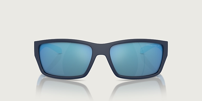 FRAMBUESA Sunglasses in Dark Grey Mirror Water Polar | Arnette®
