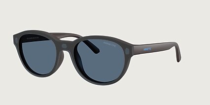Occhiali Da Sole Uomo Arnette AN4272 270181, Neri, Grigio Polarizzato, 56 Mm
