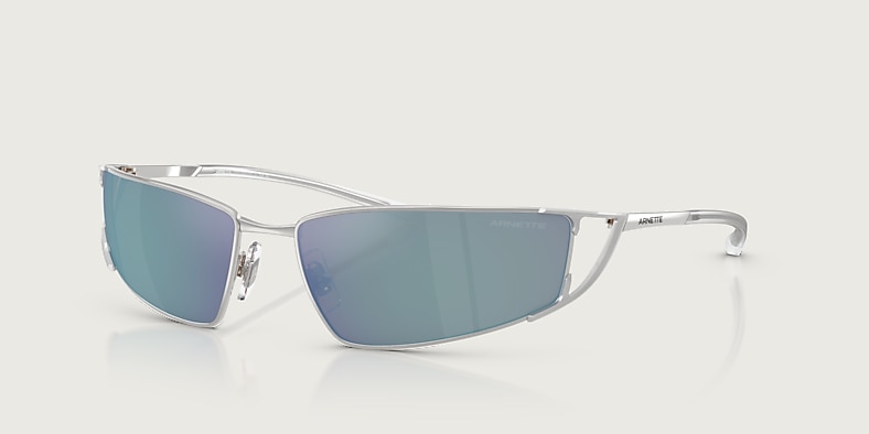 THE JUNCTION Sunglasses in Light Grey Mirror Blue | Arnette®